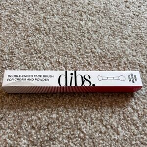 dibs. Double-Ended Face Brush